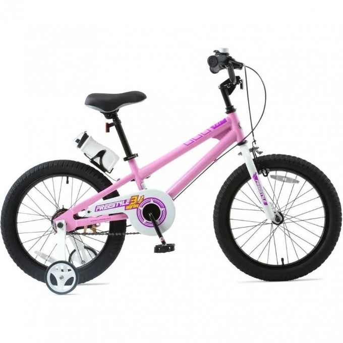 Детский велосипед ROYAL BABY FREESTYLE STEEL 14" (2020), розовый RB14B-6Pink