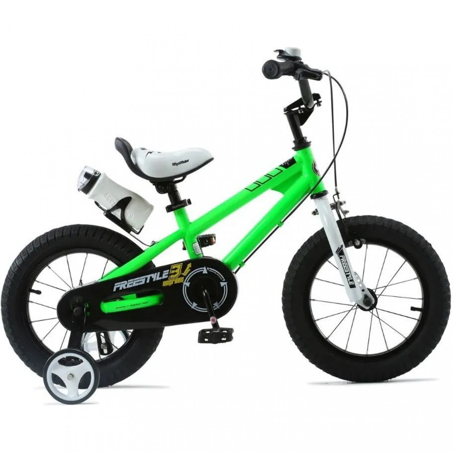 ROYAL BABY FREESTYLE STEEL 14" (2020), зеленый RB14B-6GR. Купить ...