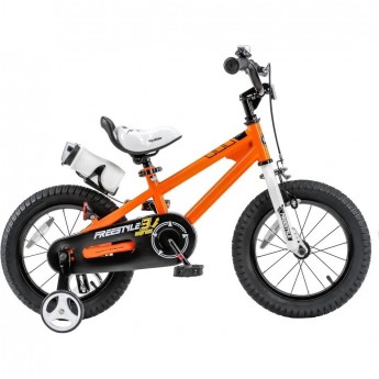 Детский велосипед ROYAL BABY FREESTYLE STEEL 16" (2020), оранжевый Детский велосипед ROYAL BABY FREESTYLE STEEL 16" (2020), оранжевый