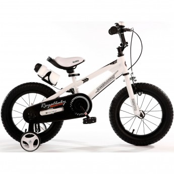 Детский велосипед ROYAL BABY FREESTYLE STEEL 18" (2020), белый Детский велосипед ROYAL BABY FREESTYLE STEEL 18" (2020), белый