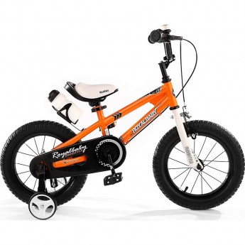 Детский велосипед ROYAL BABY FREESTYLE STEEL 18" (2020), оранжевый Детский велосипед ROYAL BABY FREESTYLE STEEL 18" (2020), оранжевый