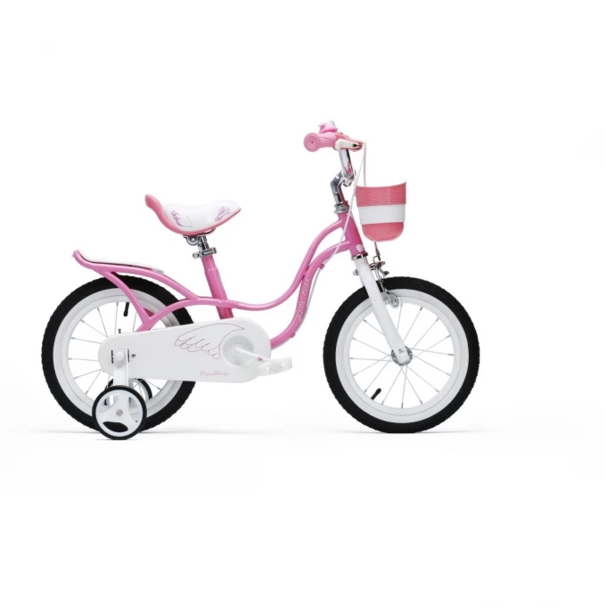 Детский велосипед ROYAL BABY LITTLE SWAN NEW 14" (2020), розовый RB14-18Pink Детский велосипед ROYAL BABY LITTLE SWAN NEW 14" (2020), розовый RB14-18Pink