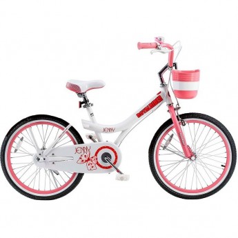 Детский велосипед ROYAL BABY PRINCESS JENNY GIRL STEEL 20" (2020), белый