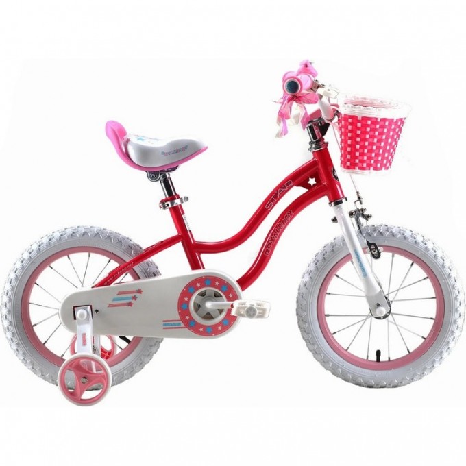 Велосипед ROYAL BABY STARGIRL STEEL 12", стальная рама, Розовый RB12G-1Pink