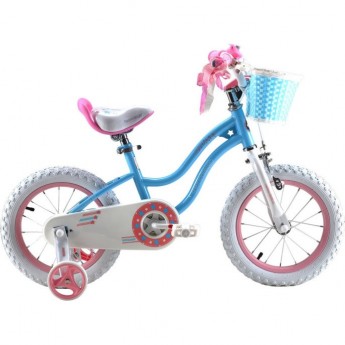 Велосипед ROYAL BABY STARGIRL STEEL 14", голубой