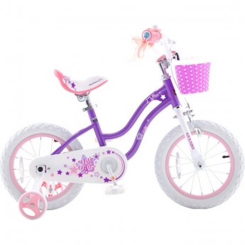 Велосипед ROYAL BABY STARGIRL STEEL 16", фиолетовый