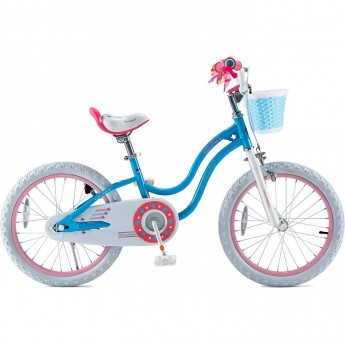 Велосипед ROYAL BABY STARGIRL STEEL 18", голубой